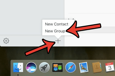 Tap on the + icon at the bottom left column