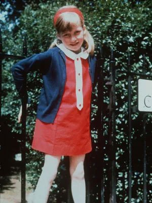 princess diana in school